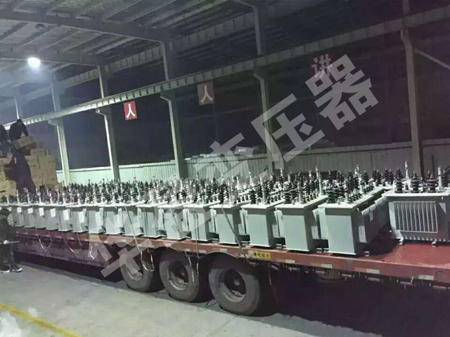 长沙非晶合金变压器发货现场